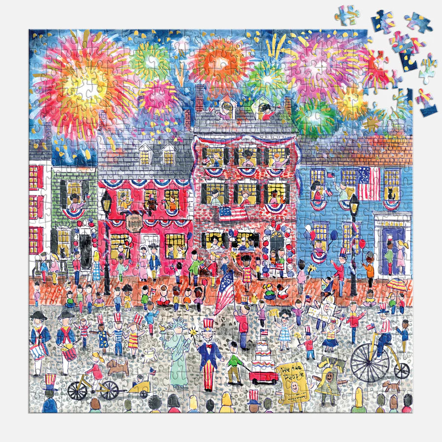 Michael Storrings Celebrate The USA 500 Piece Foil Puzzle (Jigsaw Products)