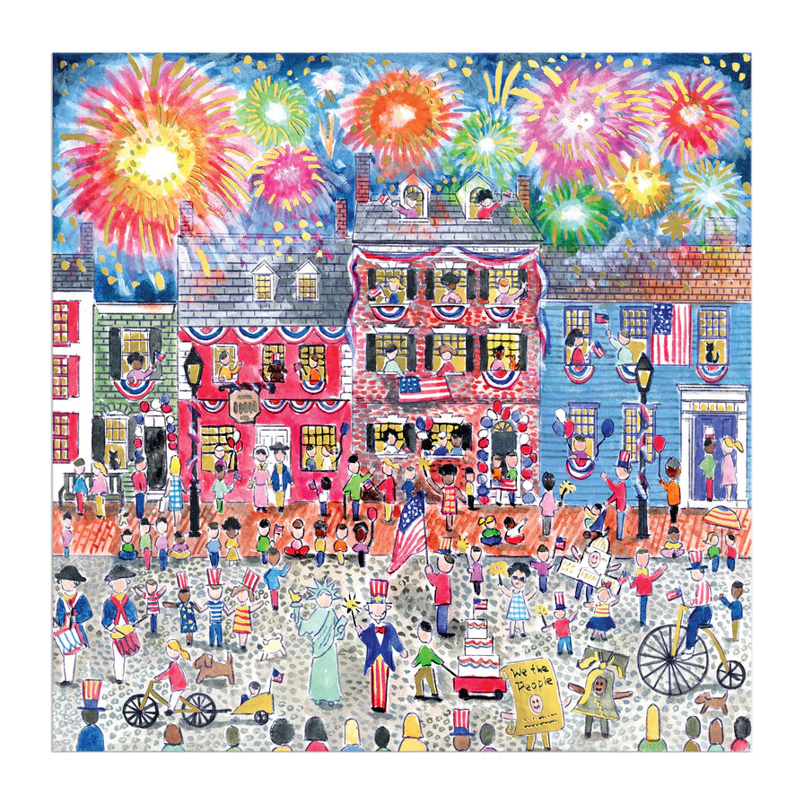 Michael Storrings Celebrate The USA 500 Piece Foil Puzzle (Jigsaw Products)