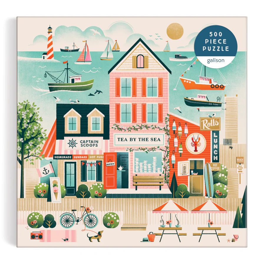 Beside the Sea 500 Piece Puzzle (Jigsaw Products)