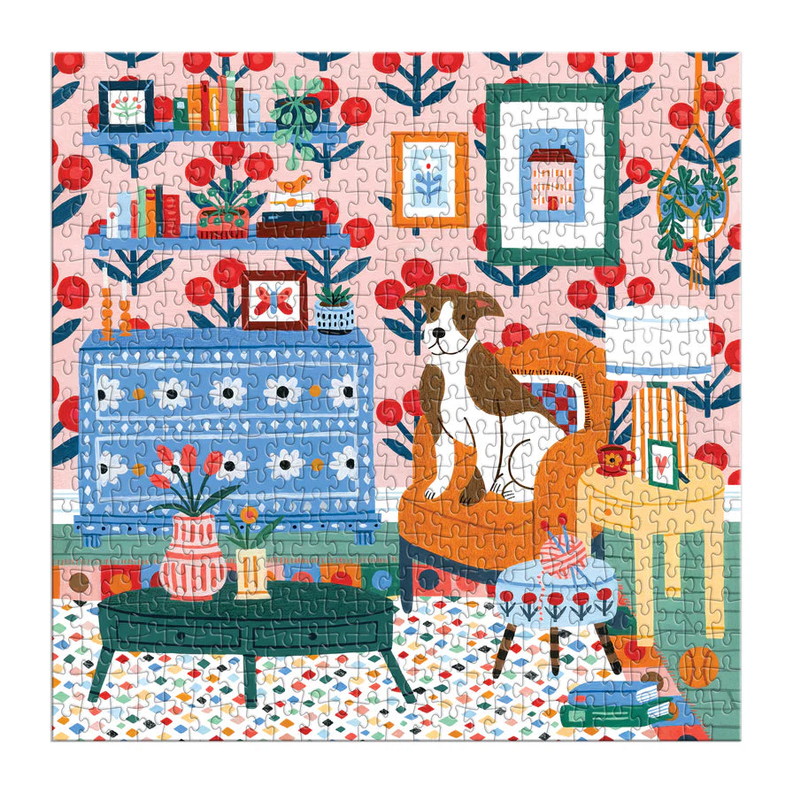 Pattern & Petal 500 Piece Puzzle (Jigsaw Products)