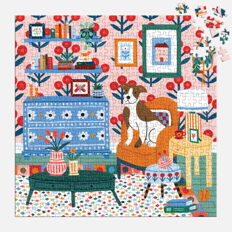 Pattern & Petal 500 Piece Puzzle (Jigsaw Products)