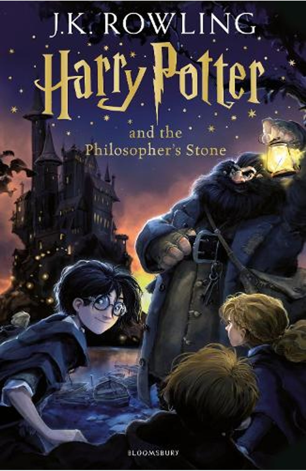 Harry Potter and the Philosopher's Stone By J. K. Rowling cover