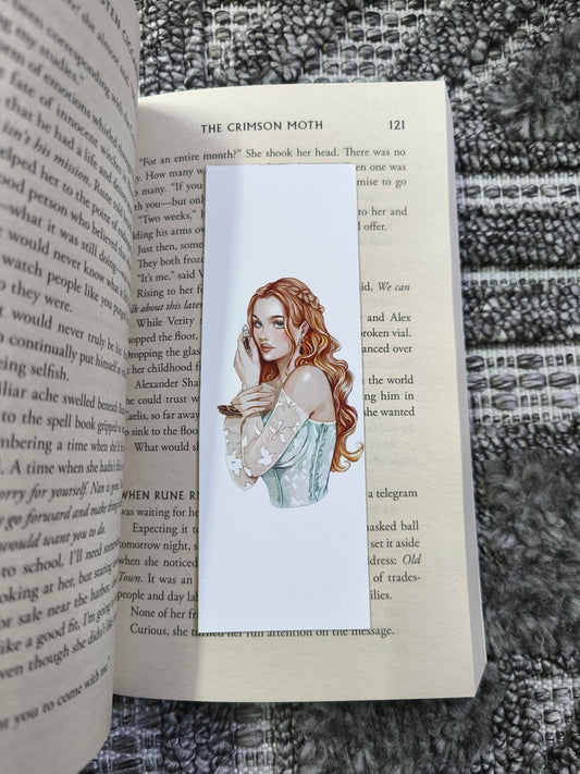 The Crimson Moth bookmark