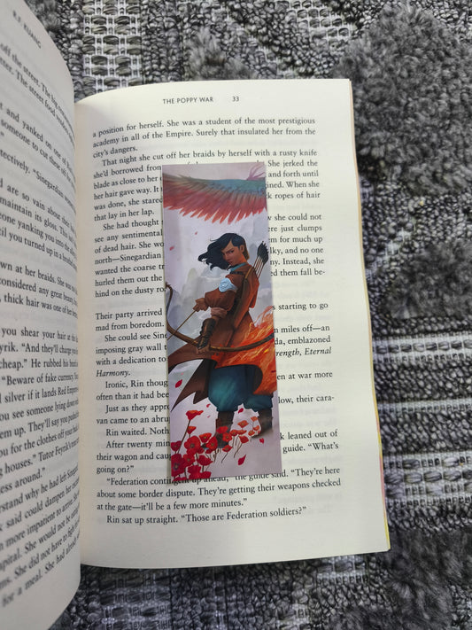 The Poppy War series bookmark
