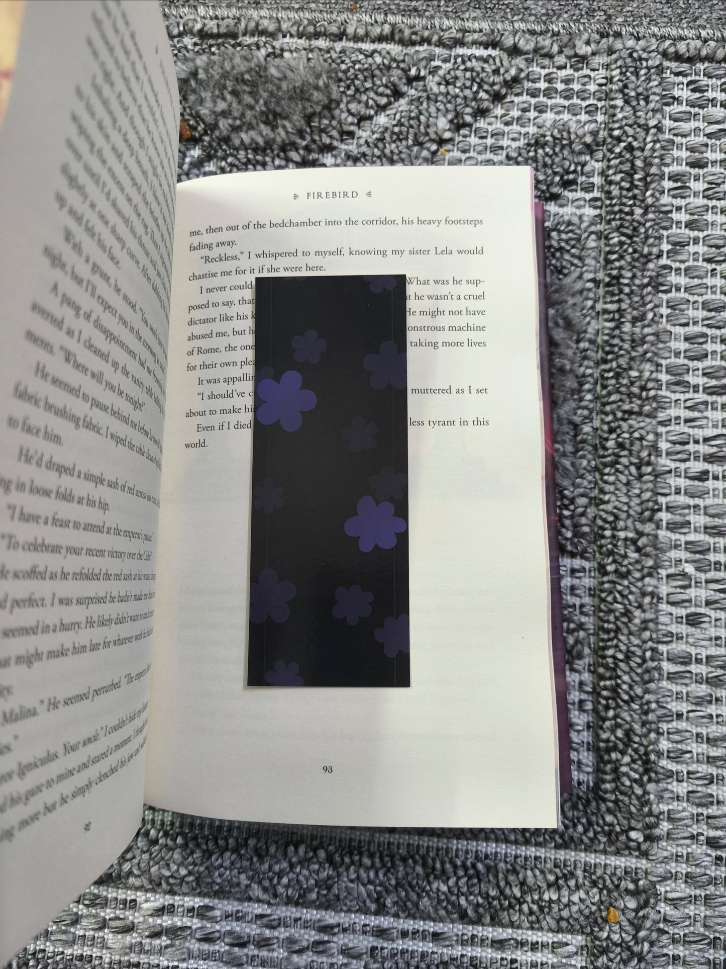 Powerless series bookmark