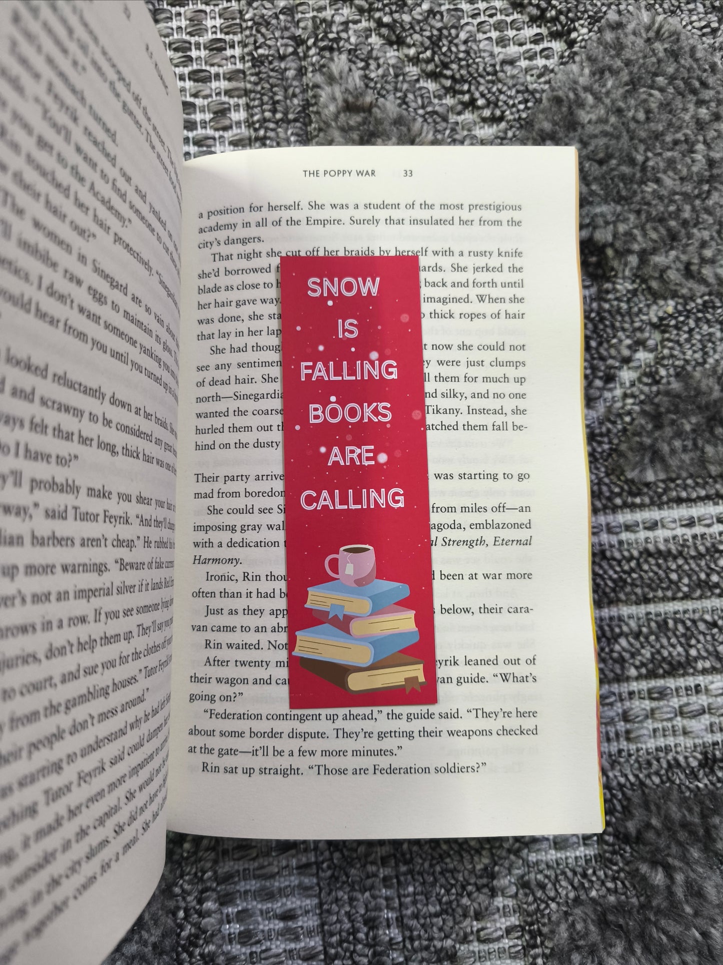 Christmas bookmark