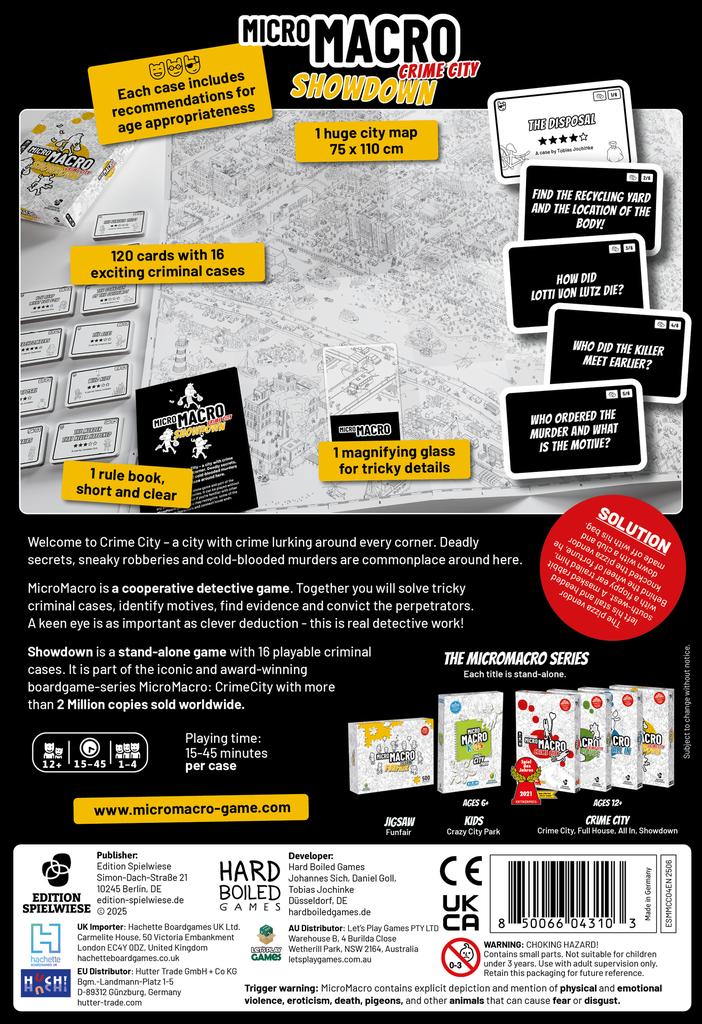 MicroMacro - Crime City: Showdown