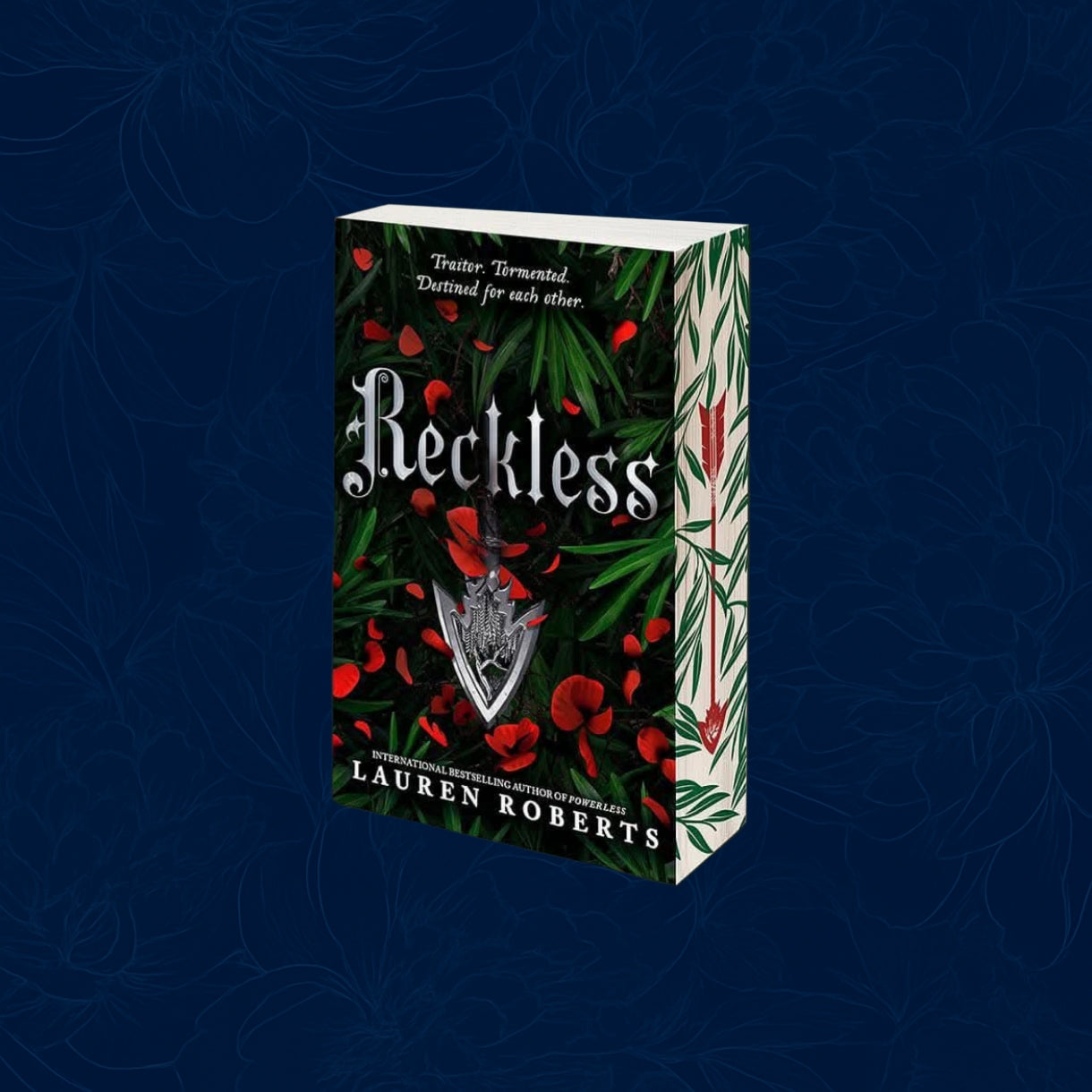 Reckless By Lauren Roberts exclusive sprayed edges