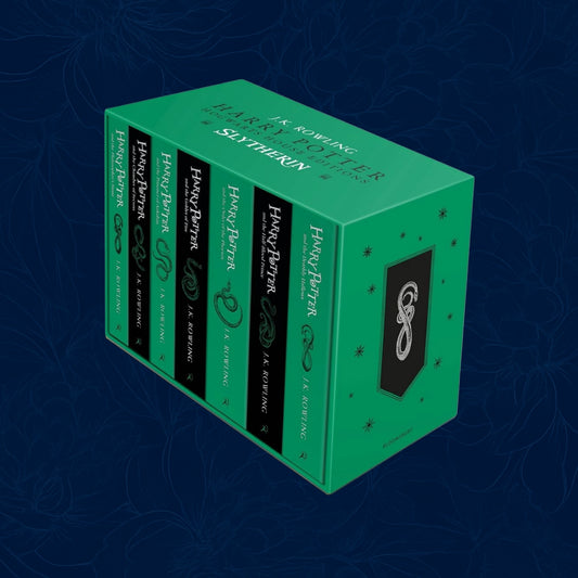 Harry Potter Slytherin House Editions Hardback Box Set (paperback)