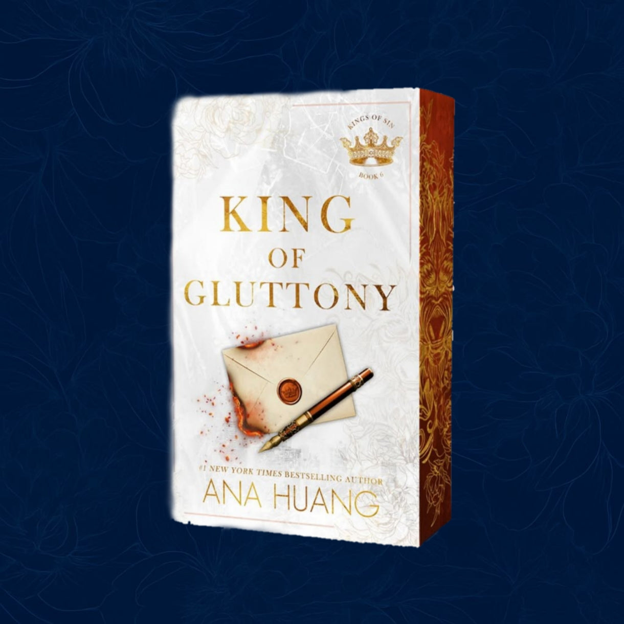 King of Gluttony By Ana Huang - Kings of Sin #6 (exclusive sprayed edges)