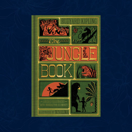 The Jungle Book (MinaLima Edition) (Illustrated with Interactive Elements) (Hardback)