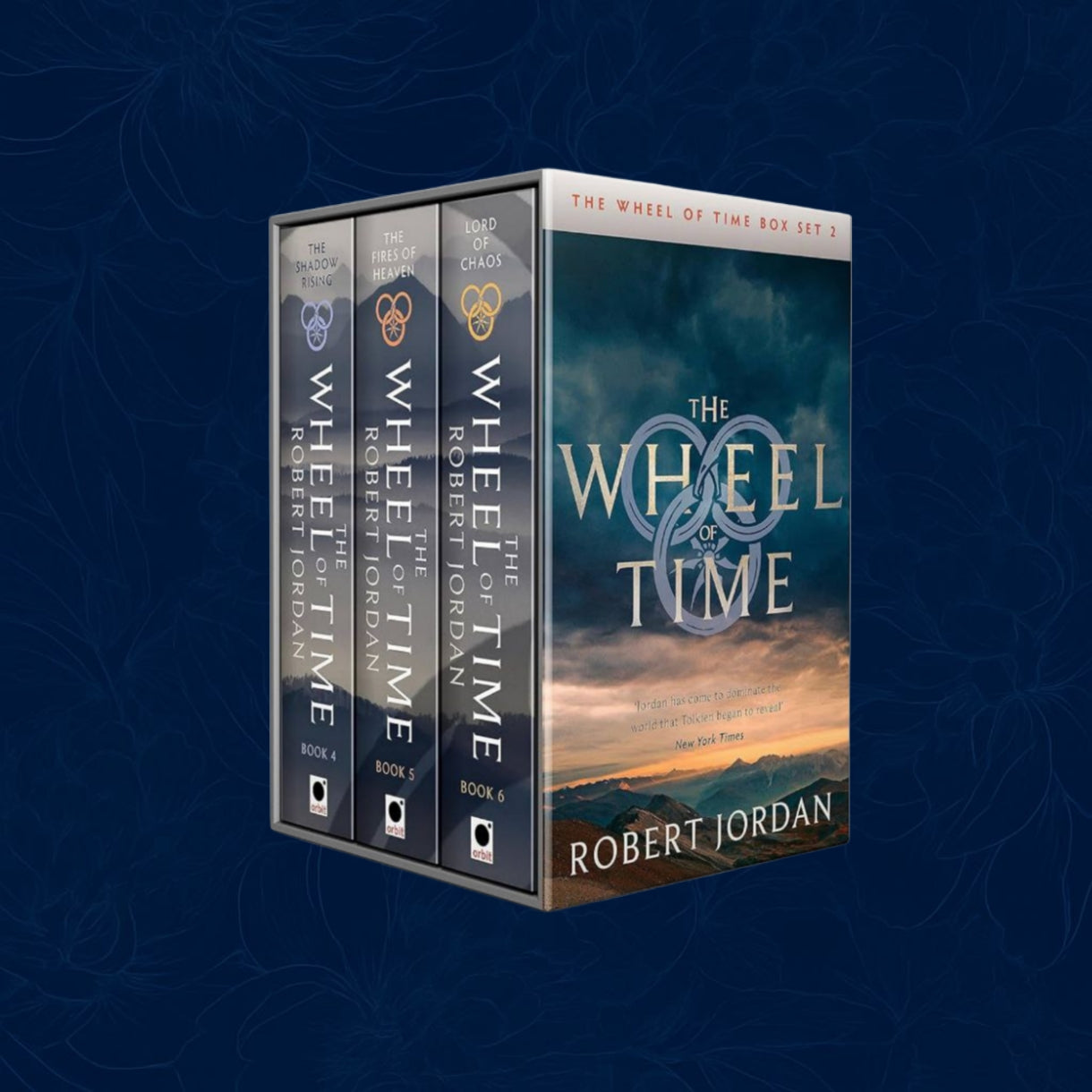 The Wheel of Time Box Set 2: Books 4-6 (The Shadow Rising, Fires of Heaven and Lord of Chaos)