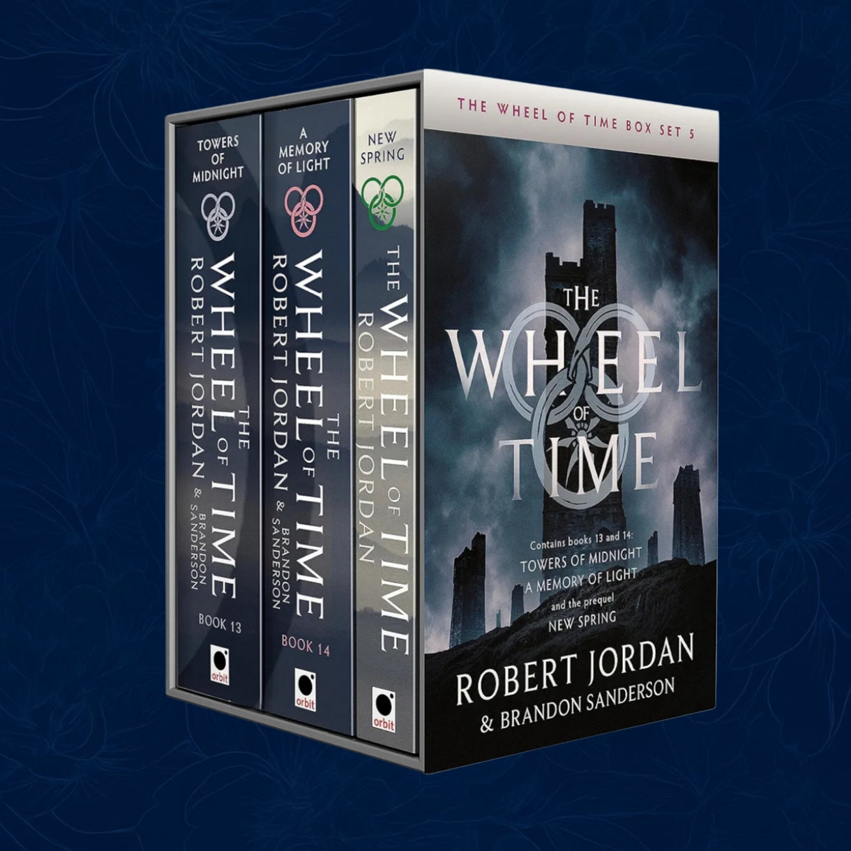 The Wheel of Time Box Set 5: Books 13, 14 & prequel (Towers of Midnight, A Memory of Light, New Spring)