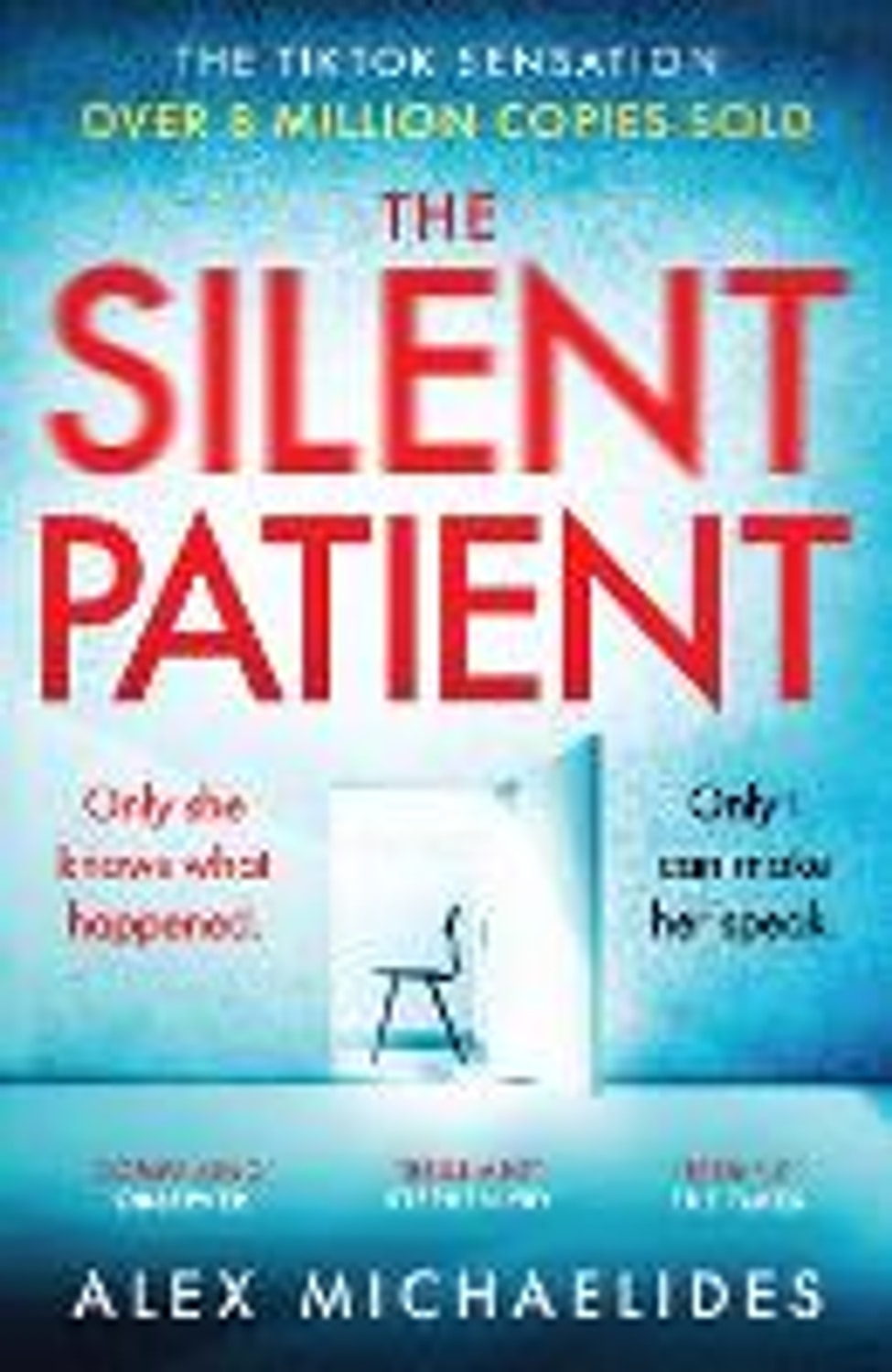 Silent Patient By Alex Michaelides cover