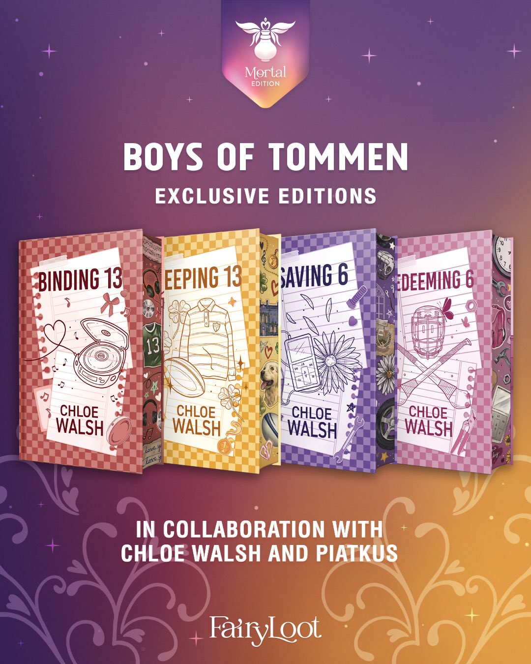 Boys of Tommen’ Exclusive Fairyloot Editions