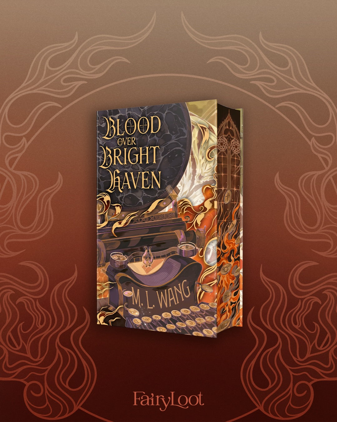 Blood Over Bright Haven By M.L. Wang (Fairyloot signed edition)