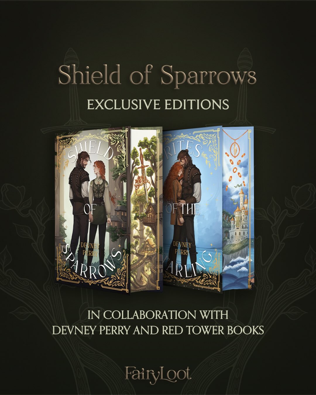 Shield of Sparrows Fairyloot editions