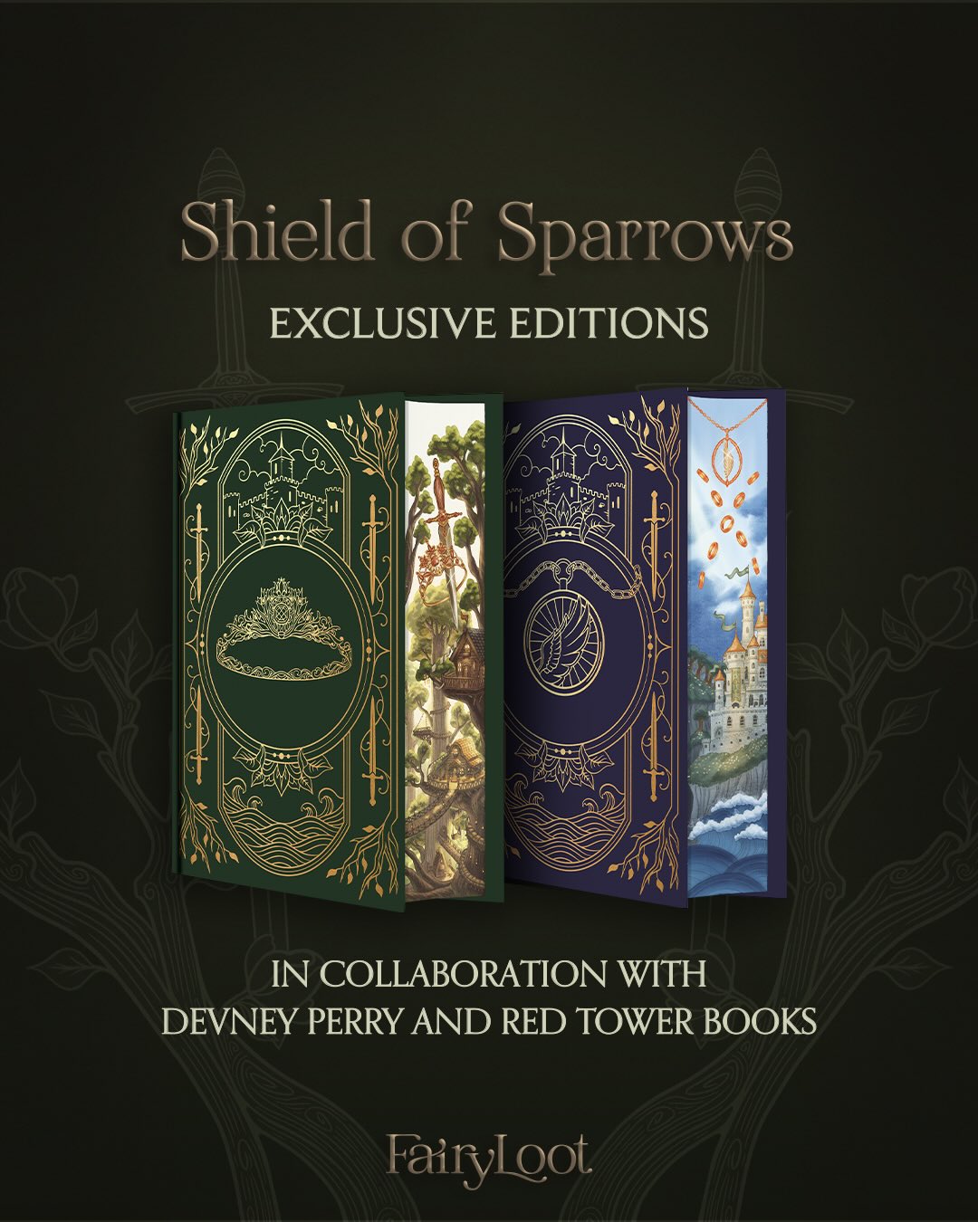Shield of Sparrows Fairyloot editions
