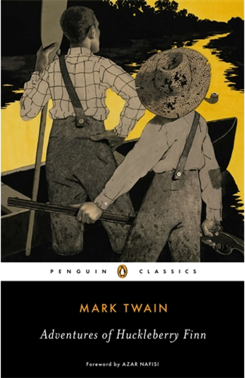 The Adventures of Huckleberry Finn By Mark Twain cover