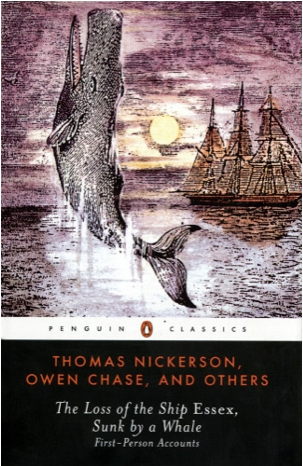 The Loss of the Ship Essex Sunk By a Whale By Thomas Nickerson,Owen Chase cover