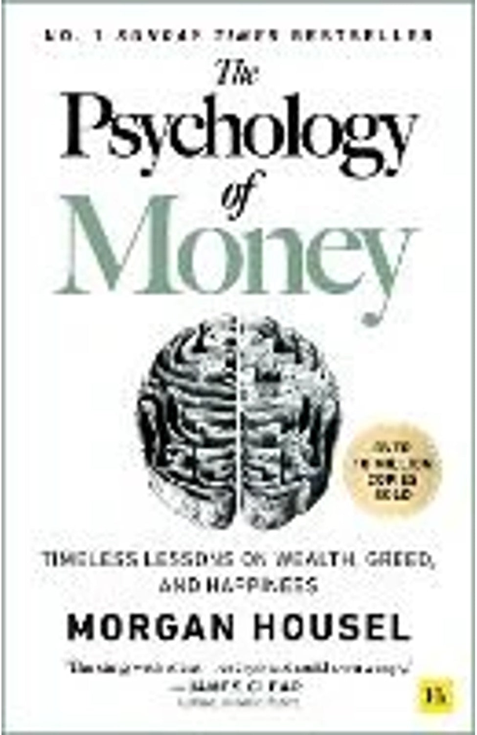 The Psychology of Money By Morgan Housel cover