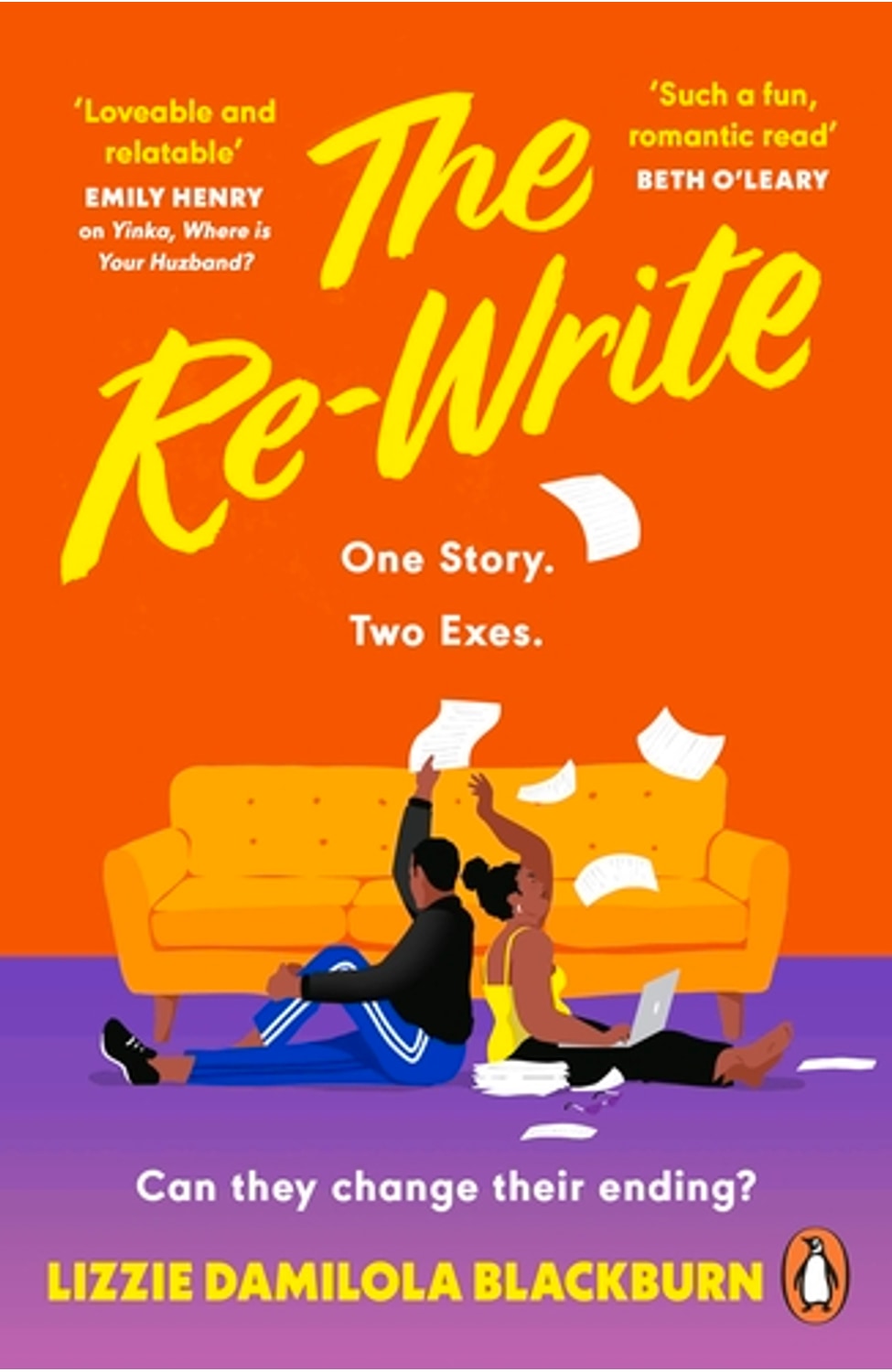 The Re-Write By Lizzie Damilola Blackburn cover