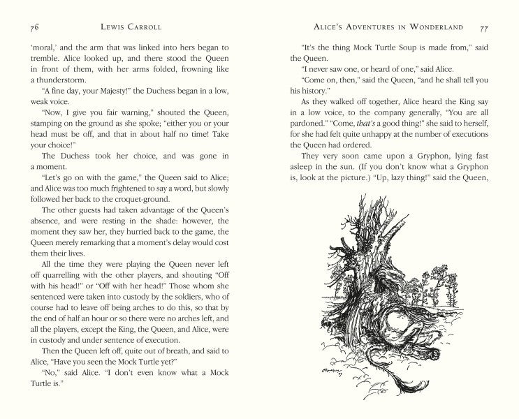 Alice's Adventures in Wonderland - Flame Tree Collectable Classics (Hardback)
