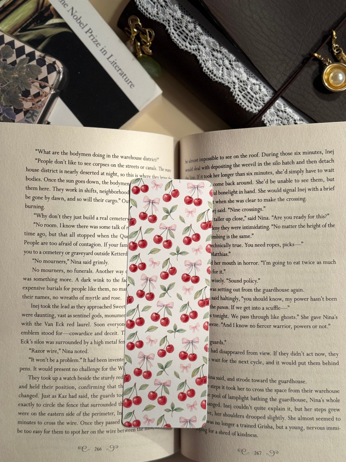 Cherry Bookmark image 1