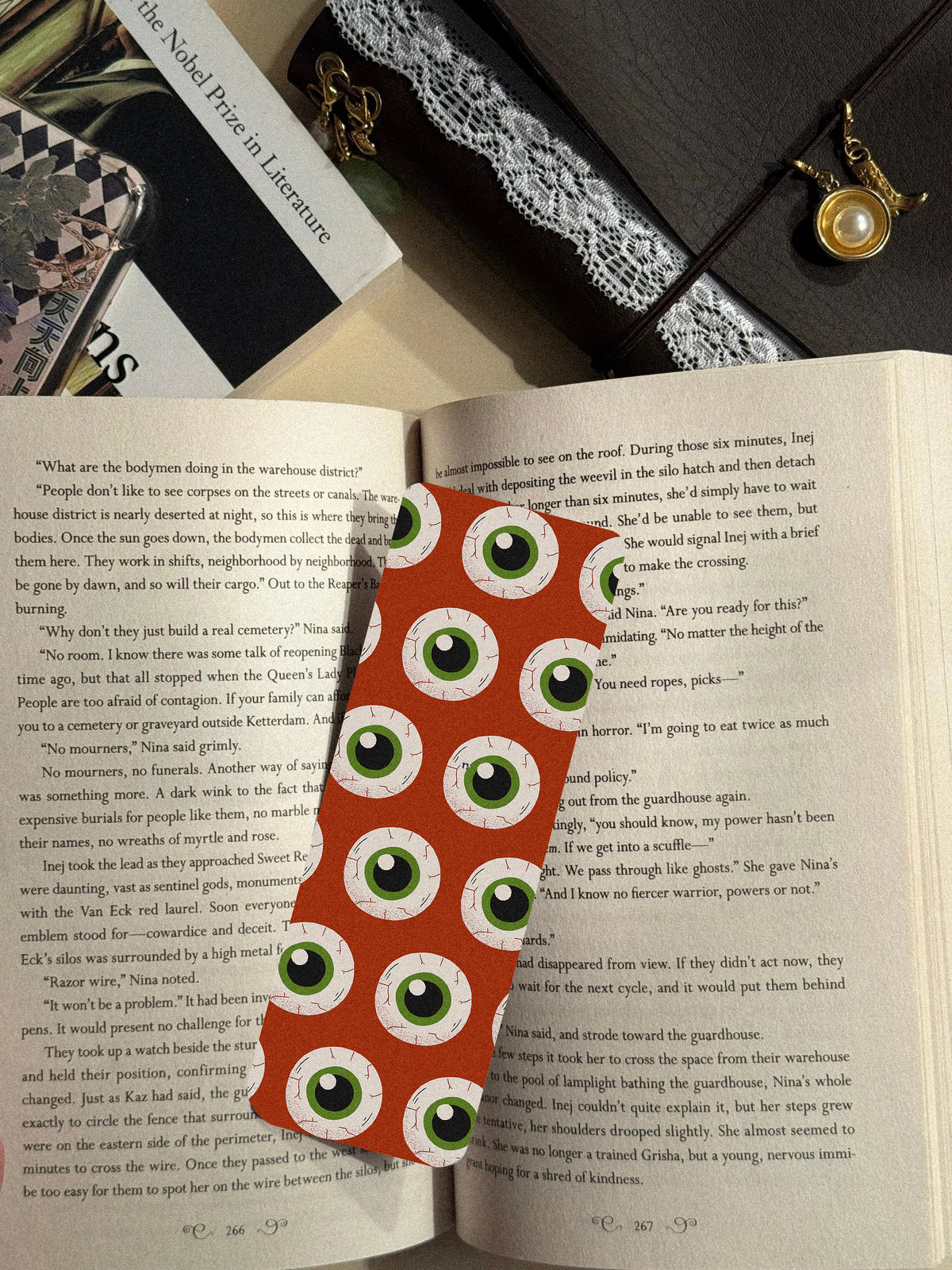 Eye'll be watching spooky bookmark image 1