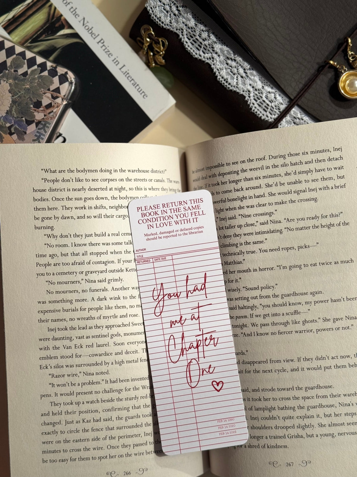 You Had Me At Chapter One Bookmark image 1