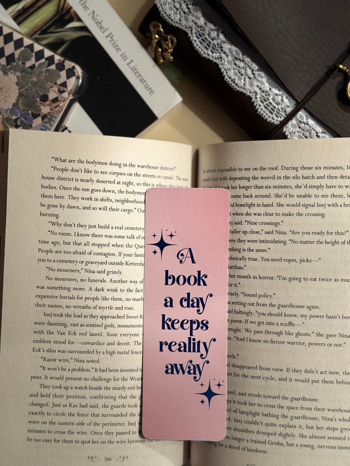 a book a day keeps reality away image 1