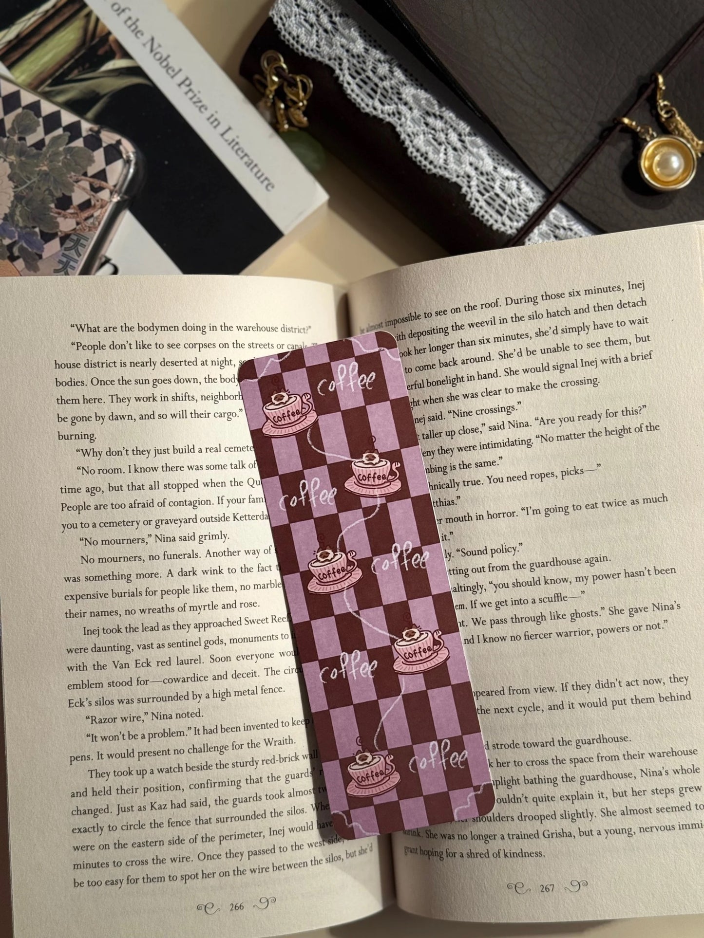 Kitty & Coffee Bookmark image 1
