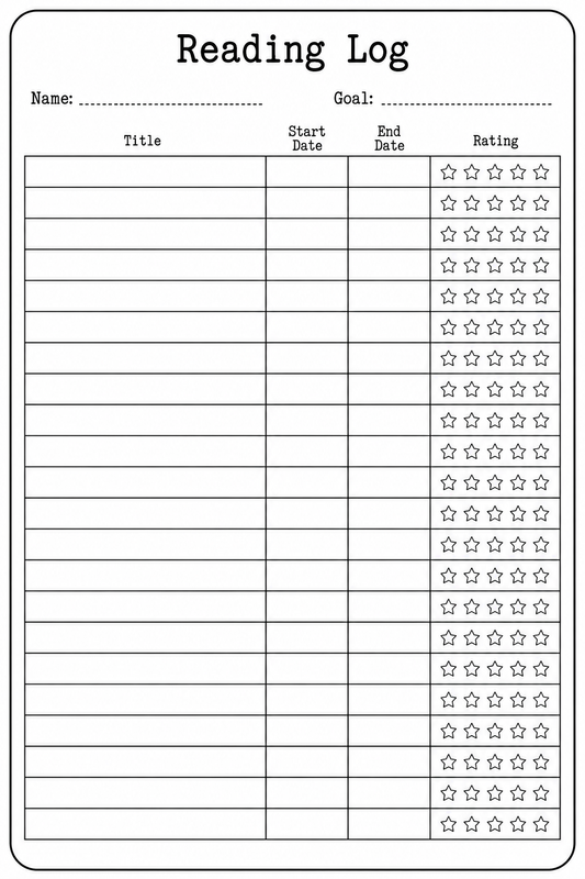 Reading log