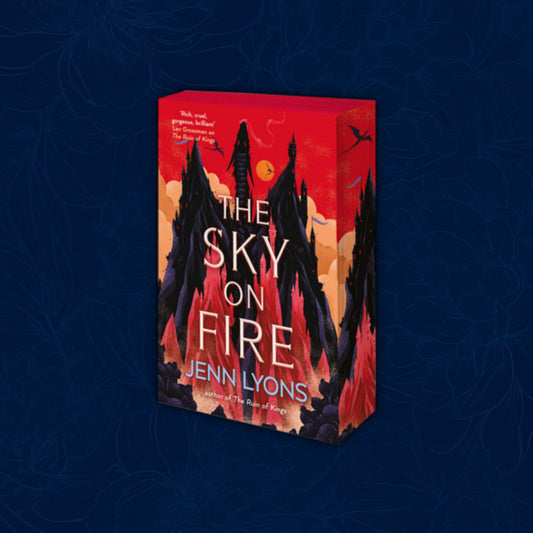 The Sky on Fire: Exclusive Sprayed Edge (paperback)