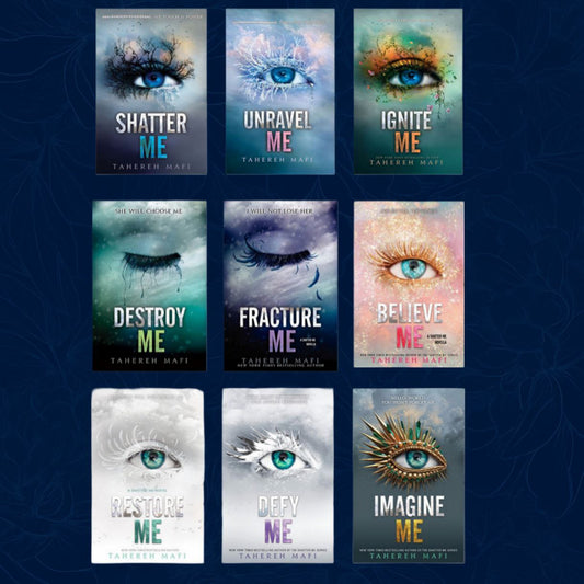 Shatter Me series 9 book bundle (original)
