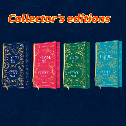 Shatter Me Collector’s Deluxe Limited Edition 4 book bundle (hardcover)