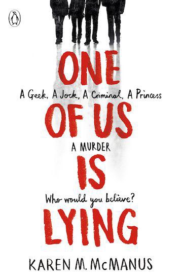 One of Us Is Lying  Karen M. McManus exclusive sprayed edges