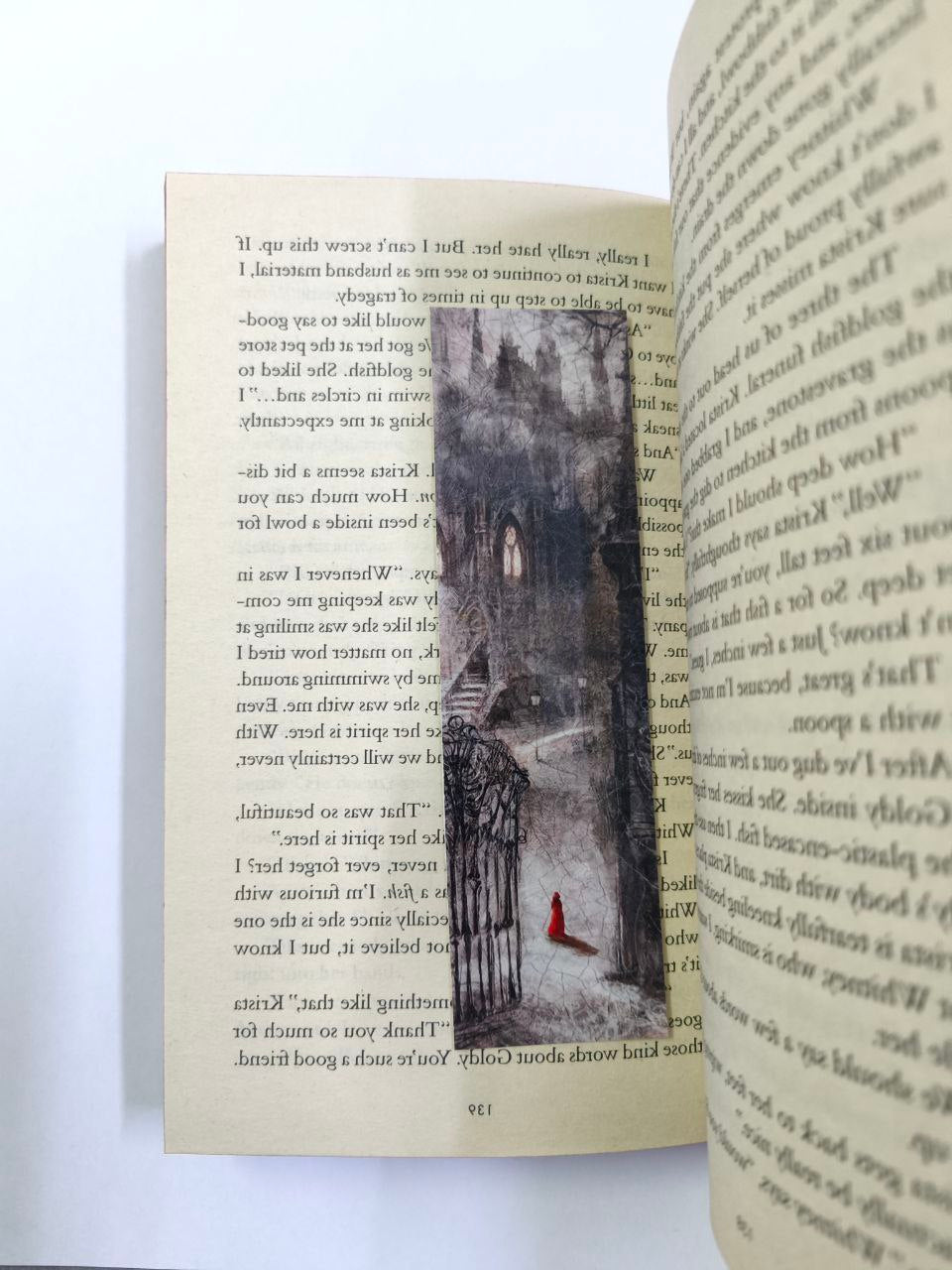 Alchemised glossy bookmark