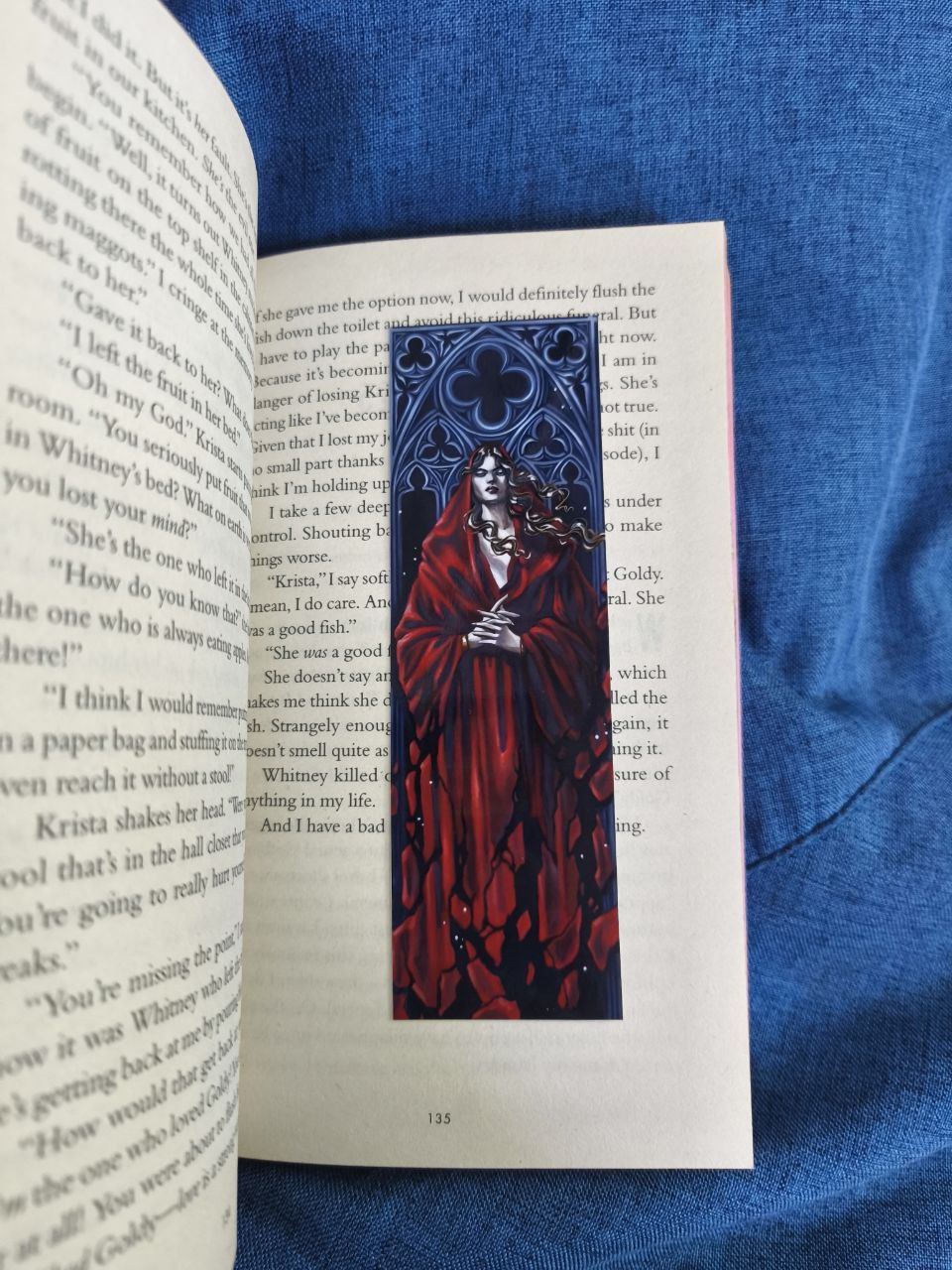 Alchemised glossy bookmark