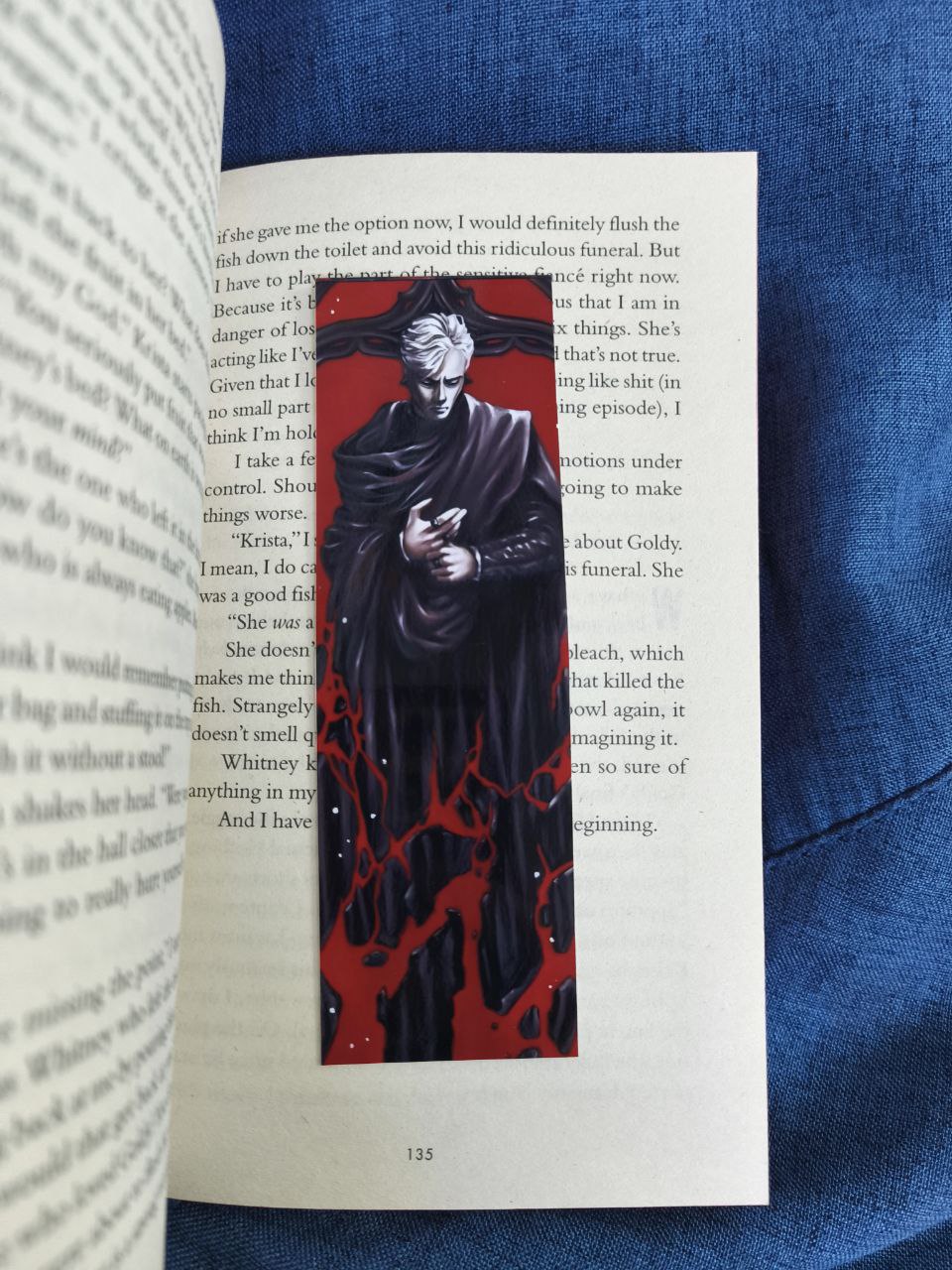 Alchemised glossy bookmark