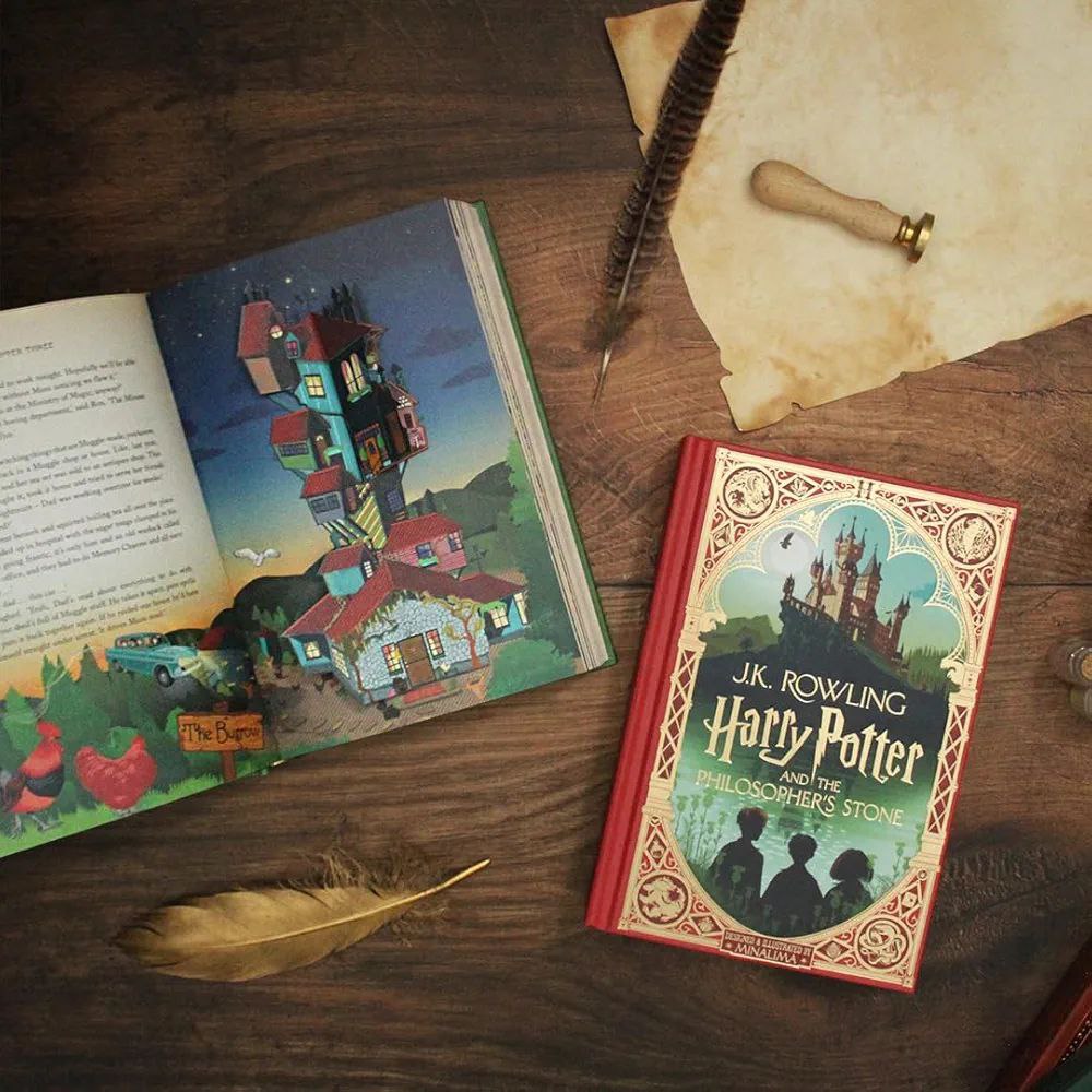 Harry Potter 1-3 Box Set: MinaLima Edition Hardback