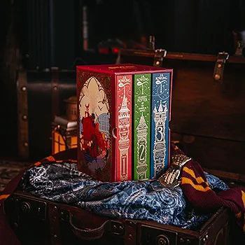 Harry Potter 1-3 Box Set: MinaLima Edition Hardback