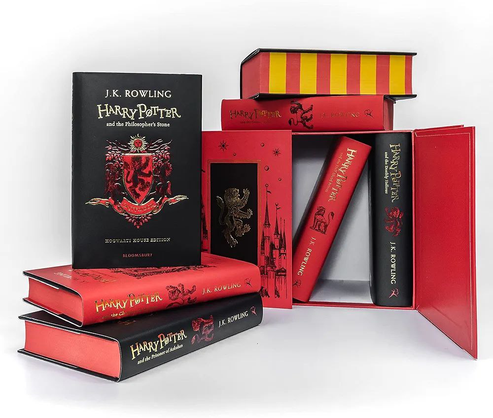 Harry Potter Gryffindor House Editions Hardback Box Set