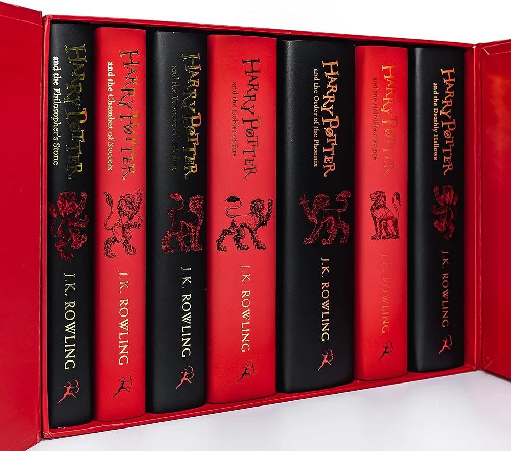 Harry Potter Gryffindor House Editions Hardback Box Set