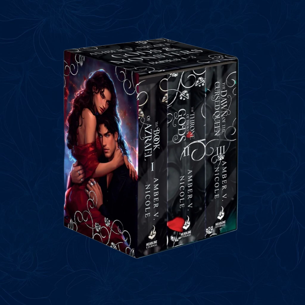 Gods & Monsters series box set by Amber V. Nicole (Books 1-3): Discover the incredible dark romantasy sensation in this new box set!