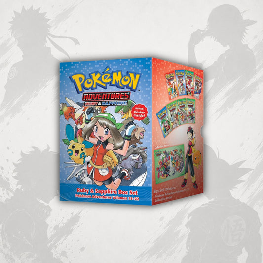 Pokémon Adventures Ruby & Sapphire Box Set - Pokémon Manga Box Sets