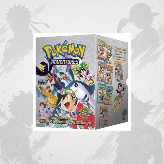Pokémon Adventures Gold & Silver Box Set (Set Includes Vols. 8-14) - Pokémon Manga Box Sets