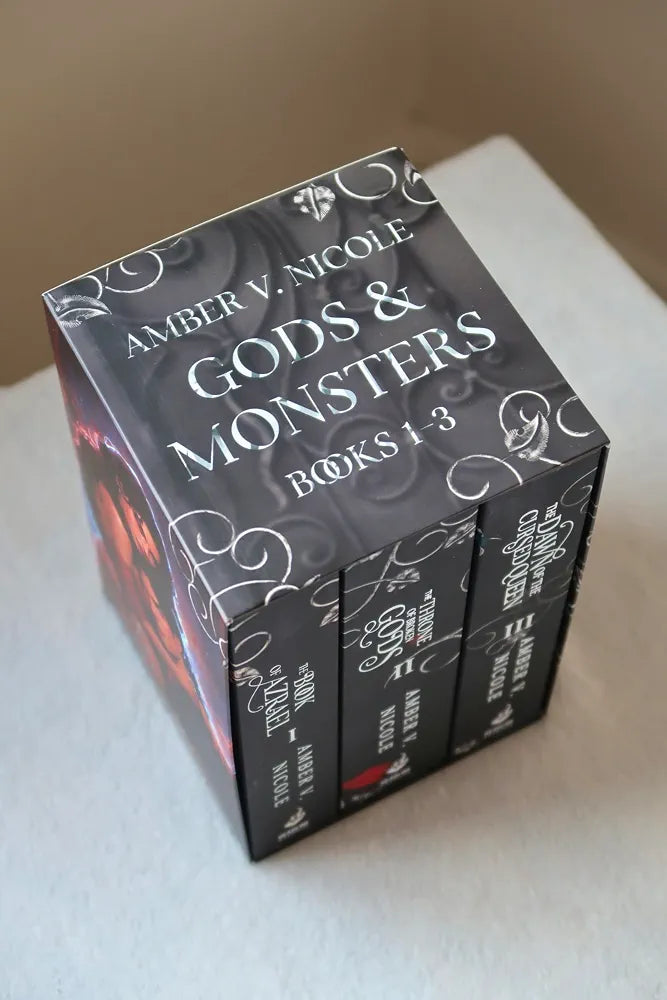 Gods & Monsters series box set by Amber V. Nicole (Books 1-3): Discover the incredible dark romantasy sensation in this new box set!