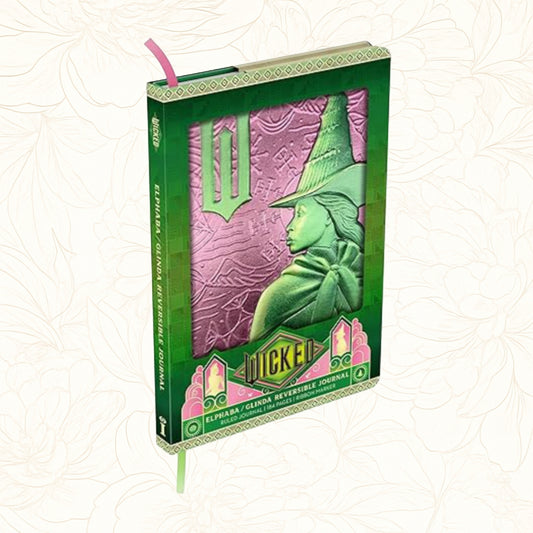 Wicked: Elphaba / Glinda Reversible Sculpted Journal