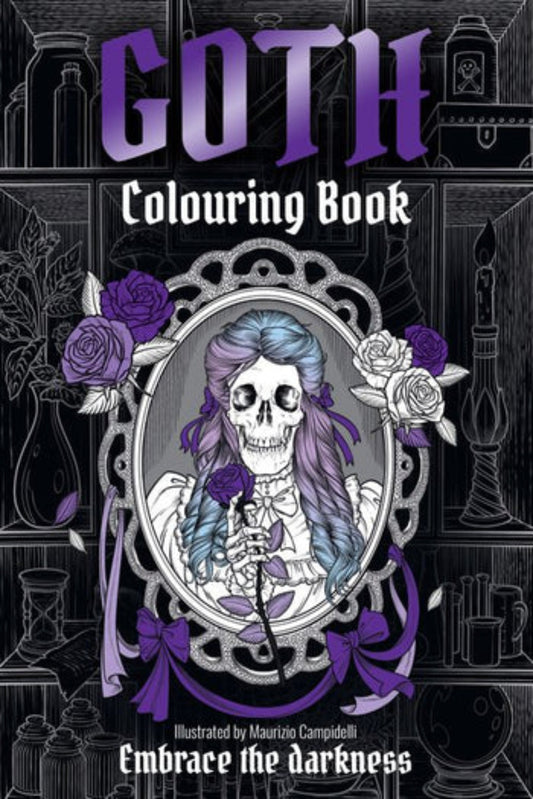 GOTH Colouring Book Illustrated by Maurizio Campidelli